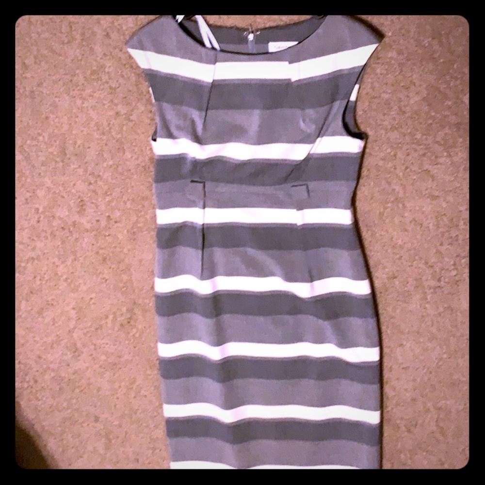Calvin Klein fitted dress